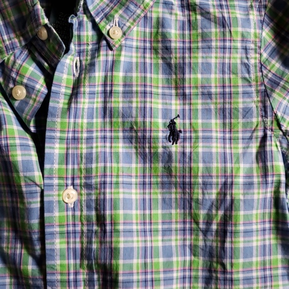 Size 2T Ralph Lauren button down - Picture 3 of 3